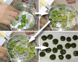 Une image de l'étape 6 de Matcha shiratama Mizu Yōkan ; Wagashi.