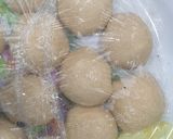 Hình bước làm 5 của món Bánh Anpan nhân đậu đỏ