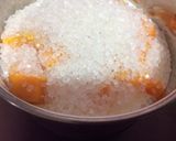 A picture of step 1 of Mango smoothie.