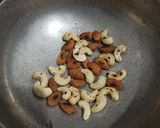 A picture of step 2 of Dry fruit and chocolate Chikki.