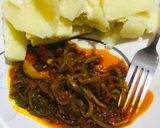 A picture of step 7 of Palm oil sauce.