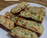 Foto langkah ke 8 dari resep Gyeran-Mari (Telur Dadar Gulung Korea).