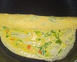 Foto langkah ke 3 dari resep Telur dadar gulung.