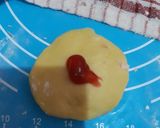 Foto langkah ke 4 dari resep Roti jabrig isi selai dan dipanggang.