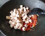 Foto langkah ke 4 dari resep Tumis Tempe Kemangi.