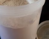 A picture of step 3 of Sweet Sattu.