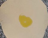 A picture of step 4 of Scallion pancake.