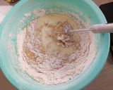 Foto langkah ke 3 dari resep Bolu Pisang Pandan Kukus Mekar.
