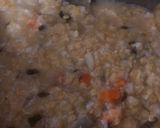 A picture of step 6 of Yellow Lentil Soup with Rice.