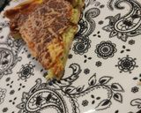 Une image de l'étape 4 de Quiche brocoli poulet et curry.