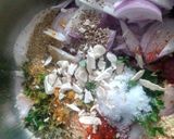 A picture of step 4 of Onion bhajia.