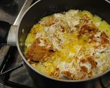 A picture of step 14 of Persian upside down rice (Tahchin-e Morgh).