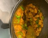 A picture of step 7 of Sesame mango chicken🥭.