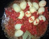 Foto langkah ke 5 dari resep Balado Teri Tempe Telur Puyuh.