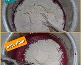 A picture of step 5 of Red velvet chocolate cake.