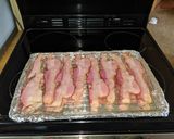 A picture of step 3 of Lloyd's Batch Candied Bacon.