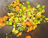 Une image de l'étape 1 de Penne aux légumes brulés.