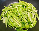 秀珍菇炒菜 / 油菜的食譜步驟4照片