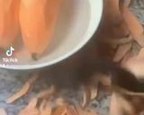 Une image de l'étape 2 de Frites patate🍠 douce graines de cumin.