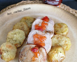 Foto del paso 11 de la receta: Solomillo de cerdo al horno con patatas