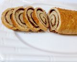 A picture of step 30 of Cinnamon Roll Bread (baking without an oven!).