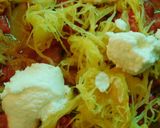 A picture of step 3 of Lasagna Italian style with Spaghetti squash.