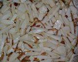 A picture of step 2 of Tarro root or eddoe.