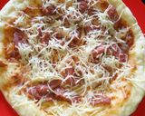 Foto langkah ke 7 dari resep Pizza Teflon tanpa telur.