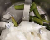 A picture of step 1 of Mint chhass.