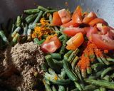 बीन्स सूखी सब्जी (Beans sukhi sabzi recipe in hindi) रेसिपी चरण 3 फोटो