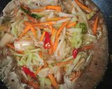 Foto langkah ke 6 dari resep Tumis Labu Siam dengan Acar Kimchi.