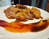 A picture of step 7 of Moong dal fritter.