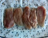 A picture of step 1 of Tuscan chicken breasts.