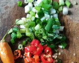 Foto langkah ke 5 dari resep Udang Kuah Pedas.