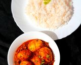 A picture of step 12 of Dhaba Style Egg Curry.