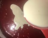 A picture of step 6 of Redvelvet cake.
