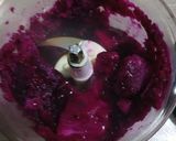 Foto langkah ke 2 dari resep Sorbet Buah Naga.