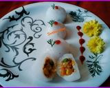 A picture of step 8 of Savoury tapioca dumplings.