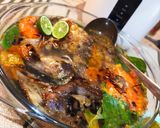 Foto langkah ke 4 dari resep Sepat bandeng dan udang khas sumbawa.