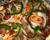 A picture of step 5 of Homemade nigerian pizza.