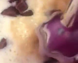 Foto del paso 6 de la receta: Bizcocho de melocotón, sin azúcar, con pasta de dátiles bio