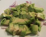A picture of step 4 of Avocado Salad.