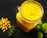 A picture of step 4 of Sattu - Row mango Cooler.