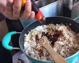 Foto del paso 5 de la receta: Arroz chaufa con jamón