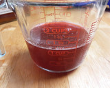 A picture of step 2 of Raspberry Simple Syrup.