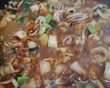 Foto langkah ke 6 dari resep Cumi pete pedas.