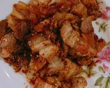 Hình bước làm 3 của món Thịt ba chỉ xào lăn