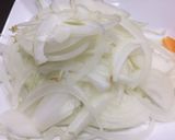 Hình bước làm 2 của món Chảo gà phomai Hàn Quốc