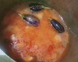 A picture of step 2 of Potatoes And brinjal egg plant veg.