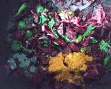 A picture of step 6 of Beetroot Biryani pulao.